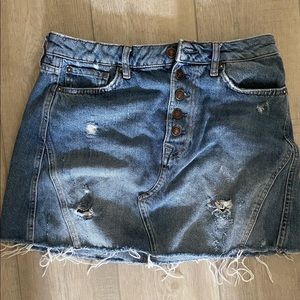 Free People Mini Skirt